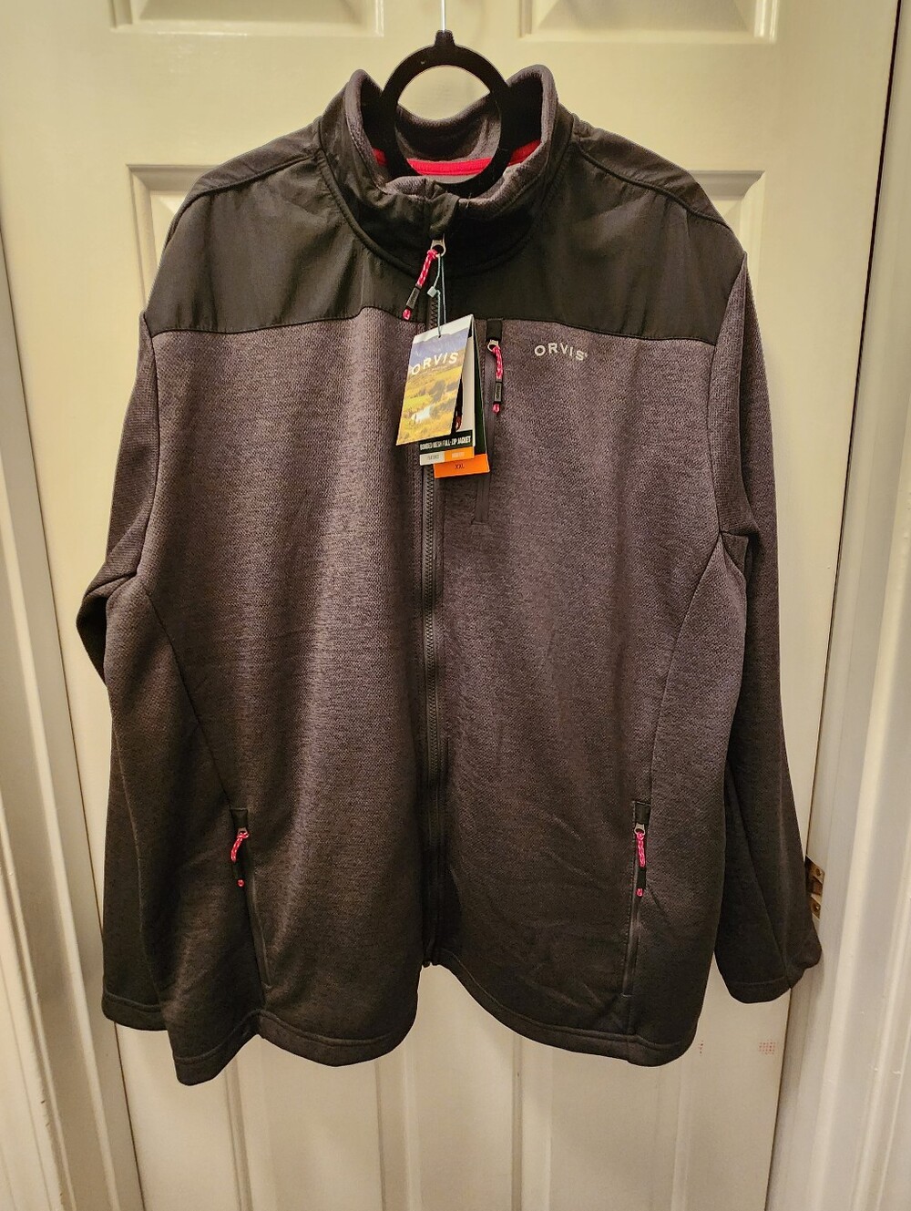 Mens Orvis Zip Front Jacket - Size XXL